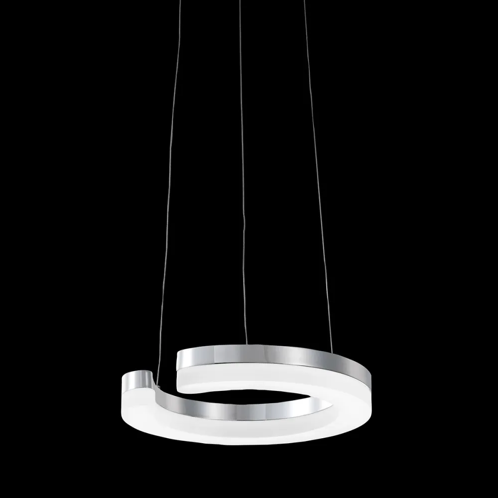 BLUNDER CHROM OPRAWA WISZĄCA LED 11.5W WW 3000K 1010LM STOP METALI