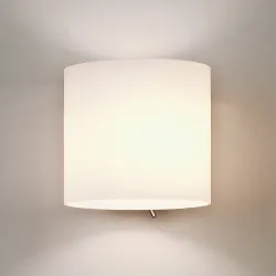 LUGA MLECZNY OPRAWA ŚCIENNA KINKIET 1X E14/ 60W IP20 SZKŁO