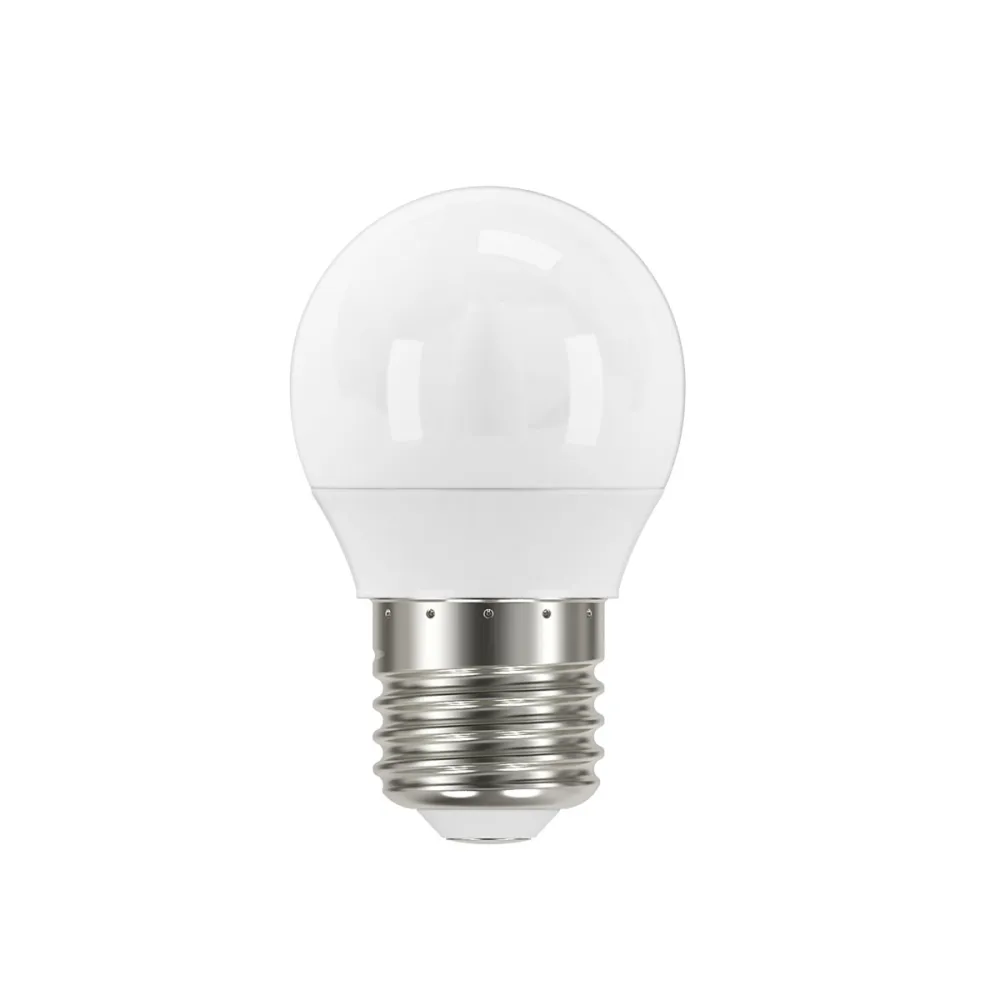 IQ-LED ŻARÓWKA LED KULKA 4.2/40W E27 230V MATOWA 865 CW 6500K 470LM 240ST P45
