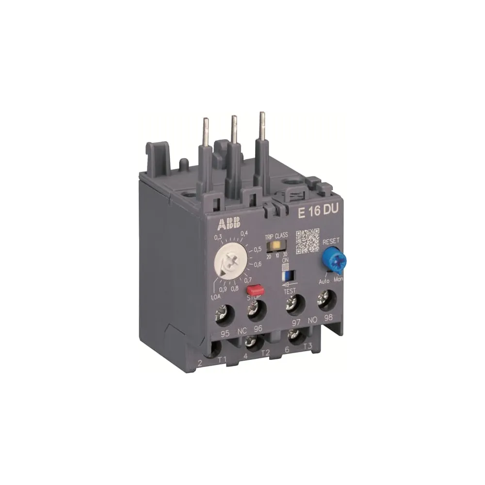 ELEKTRONICZNY PRZEKAŹNIK PRZECIĄŻENIOWY E16 DU 6,3 KL. 10, 20, 30
