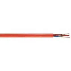 HTKSH FE180/PH90  1X2X0.8 CZERWONY KABEL TELEKOMUNIKACYJNY OGNIOODPORNY ŻYŁY KOLOROWE