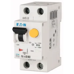 PFL6-20/1N/B/003 B 20A/ 30MA/AC WYŁĄCZNIK RÓŻNICONADPRĄDOWY B 20A 1P+N 2M 30MA AC 6KA