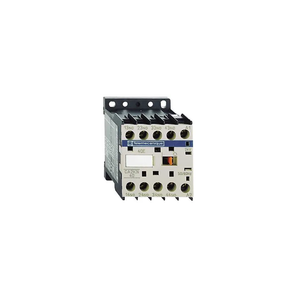 Schneider Electric Miniaturowy stycznik pomocniczy TeSys K 4NO cewka 24VAC zaciski skrzynkowe, CA2KN40B7