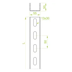 CC55H50/2 CEOWNIK 2M 2.0 MM