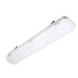 WARS SZARY OPRAWA HERMETYCZNA LED WARS LED 49W NW 4000K 4500LM 2X120 IP65 PC