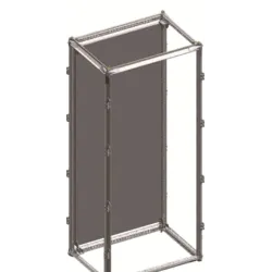 4/8RG6 OBUDOWA METALOWA SZKIELET SZAFY + ŚCIANA TYLNA 1913X1114X625 IP54 SZARY