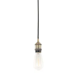 CLASSO BRĄZ ANTYCZNY OPRAWA WISZĄCA 1X E27/ 60W IP20 ALUMINIUM