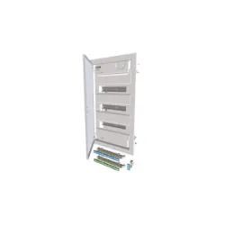 KLV-36HWS-SF ROZDZIELNIA PLASTIKOWA PT 36M 3X 12M N+PE IP30 590X360X100 DRZWI PEŁNE METAL BIAŁY