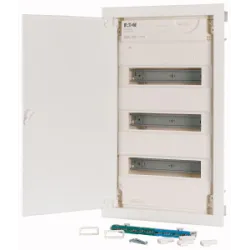 KLV-36HWS-SF ROZDZIELNIA PLASTIKOWA PT 36M 3X 12M N+PE IP30 590X360X100 DRZWI PEŁNE METAL BIAŁY
