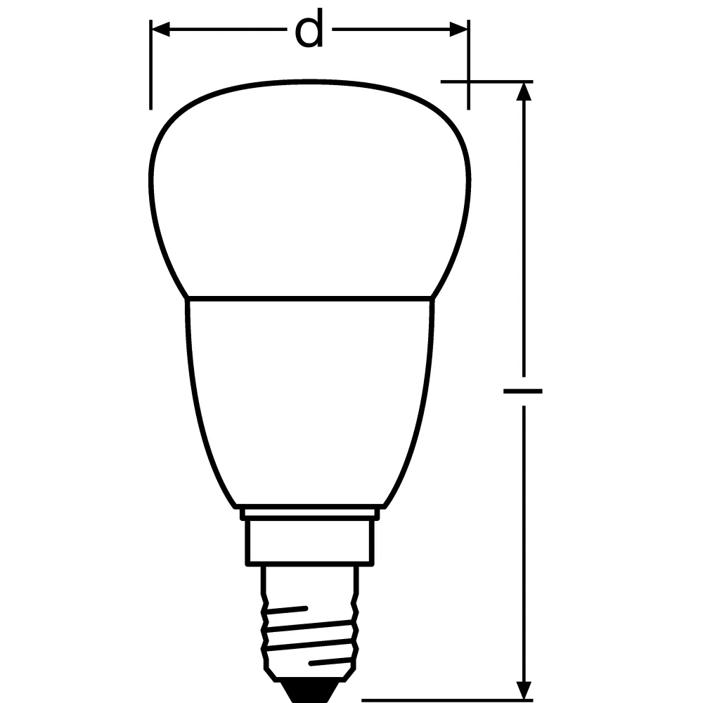 LED VALUE ŻARÓWKA LED KULKA 5.5/60W E14 230V MATOWA 827 WW 2700K 470LM 200ST P45