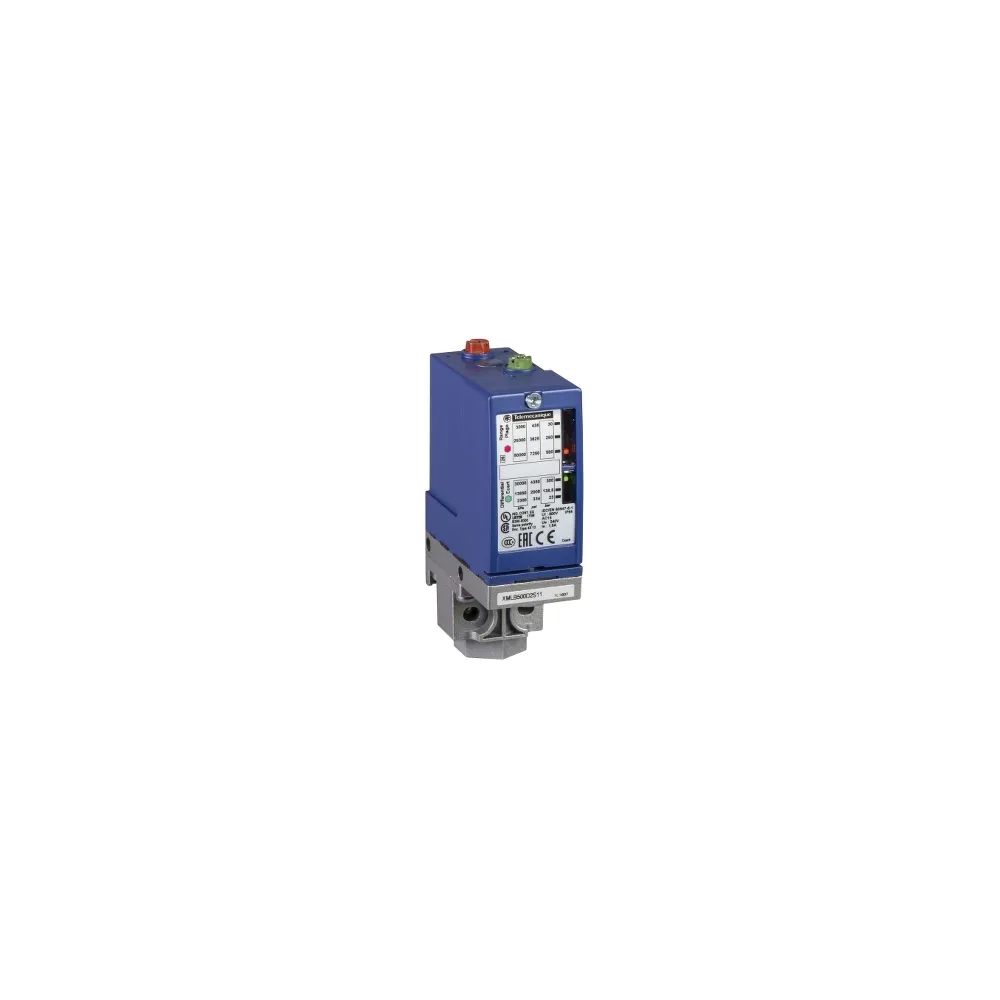 Schneider Electric OsiSense XM Łącznik ciśnieniowy 1 styk C/O, 70 bar, dławik Pg 13.5, XMLB070D2S11