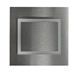 DECO BIAŁY/ SREBRNY OPRAWA SCHODOWA PT LED 0.6W CW 6500K 15LM 230V IP20 TWORZYWO/ ALUMINIUM