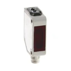 E3ZM-B86T PHOTOELECTRIC SENSOR, TRANSPARENT, RETRO-REFLECTIVE 500MM WITH ADJUSTER, METAL BODY, IP69K