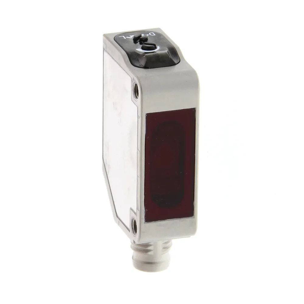 E3ZM-B86T PHOTOELECTRIC SENSOR, TRANSPARENT, RETRO-REFLECTIVE 500MM WITH ADJUSTER, METAL BODY, IP69K