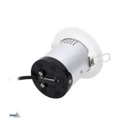 TOLER BIAŁYO PRAWA AWARYJNA LED 3W CW 6000K IP20 BEZ SOCZEWKI AUTOTEST 2H CNBOP OKRĄGŁA AL/ PC