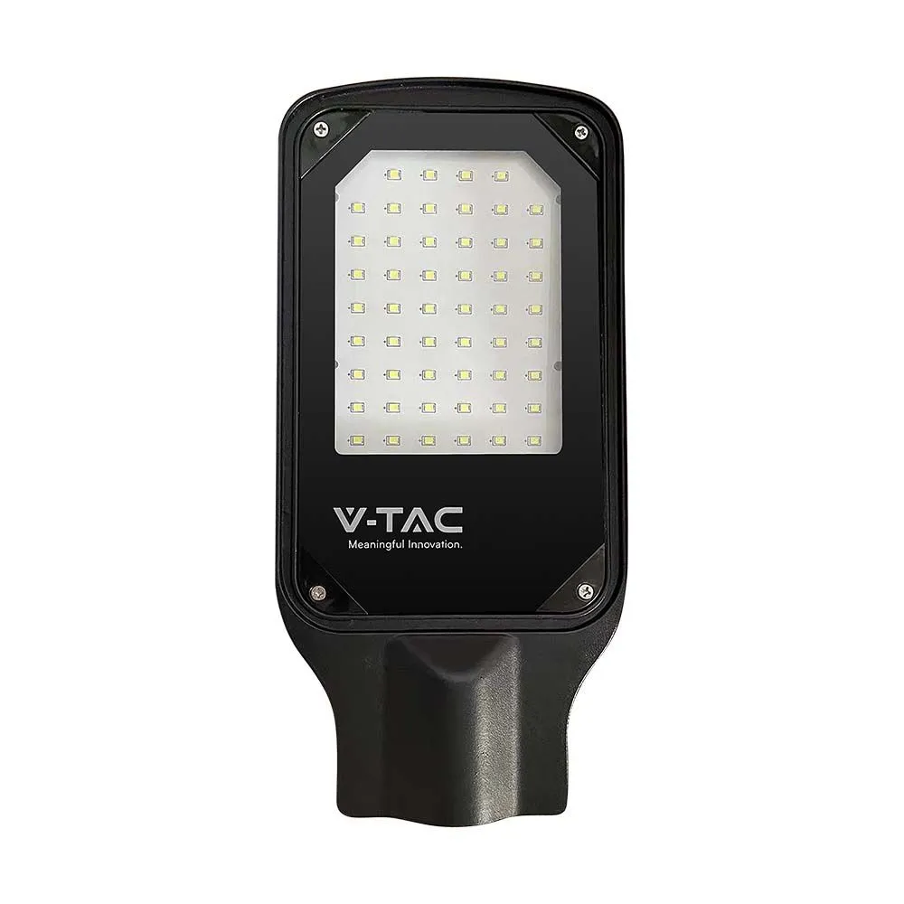 50W LAMPA ULICZNA LED / BARWA: 6500K / OBUDOWA: CZARNA
