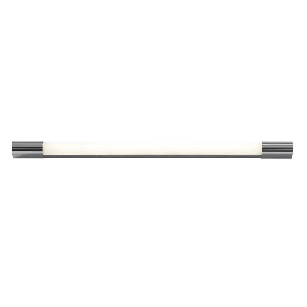 PALERMO CHROM POLEROWANY OPRAWA ŚCIENNA LED 13.6W WW 3000K 650LM IP44 ALUMINIUM