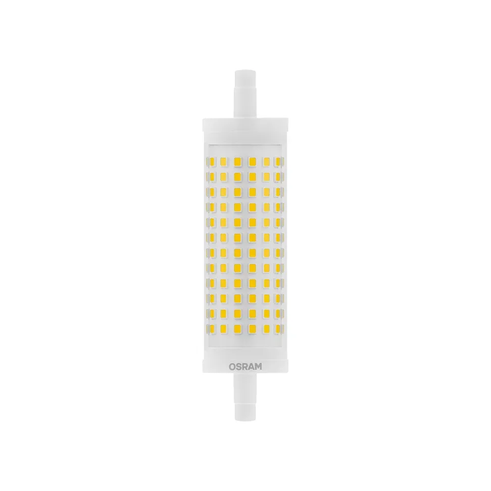 LINE ŻARNIK LED 19/150W R7S 230V PRZEZROCZYSTA ŚCIEMNIALNA 827 WW 2700K 2452LM 360ST 118MM 6X1