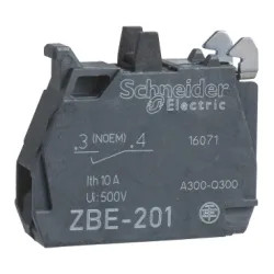 Schneider Electric Harmony XB4 Pojedynczy blok styków 1NO Ø22, ZBE1016P