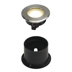 DASAR STAL NIERDZEWNA OPRAWA NAJAZDOWA LED 3.5W WW 3000K 140LM IP65/ IP67 STAL NIERDZEWNA 304/ SZKŁO
