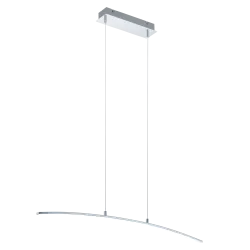 LASANA CHROM/ BIAŁY OPRAWA WISZĄCA LED 15W WW 3000K 1800LM IP20 ALUMINIUM/ STAL/ TWORZYWO