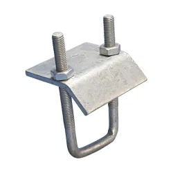 STRUT BEAM CLAMP WITH U-BOLT, STEEL, HD, A, AA (83 X 41 MM), D, E (83 X 41 MM) STRUT