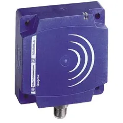 Schneider Electric OsiSense XS Czujnik indukcyjny płaski z wyjściem PNP 1NO, 12/24V DC, konektor M12, XS8D1A1PAM12