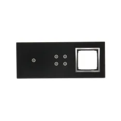 SIMON 54 TOUCH KSIĘŻYCOWA LAWA PANEL DOTYK 3 MODUŁY 1P DOTYK + 4P DOTYK + 1 OTW. OSP S54