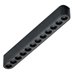 GAMMA CZARNY MAT OPRAWA SYSTEMOWA TRACK LED 12W WW 3000K 1011LM IP20 ALUMINIUM/ PVC