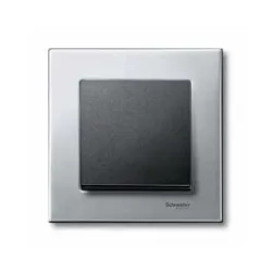 Schneider Electric Merten, System M, klawisz pojedynczy z polem opisowym, antracytowy, MTN433314