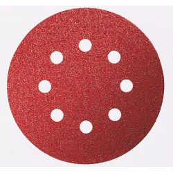 PAPIER ŚCIERNY NA RZEPY  D125MM  G40