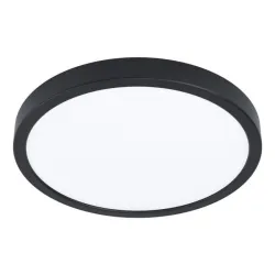 FUEVA 5 CZARNY/ BIAŁY OPRAWA SUFITOWA PLAFON NT LED 20.5W NW 4000K 2500LM IP20 STAL/ TWORZYWO