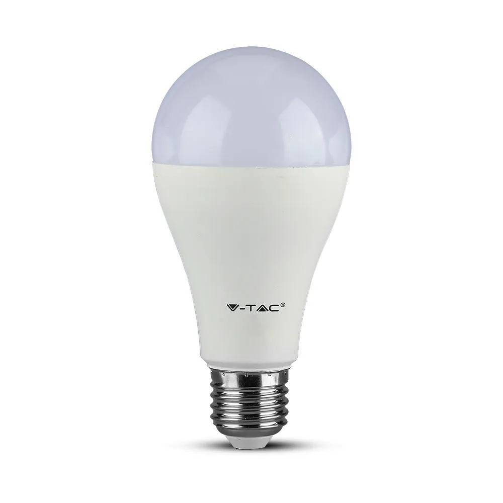 VT-215 ŻARÓWKA LED BULB  KULKA 15/85W E27 230V MATOWA 840 NW 4000K 1250LM 200ST A65