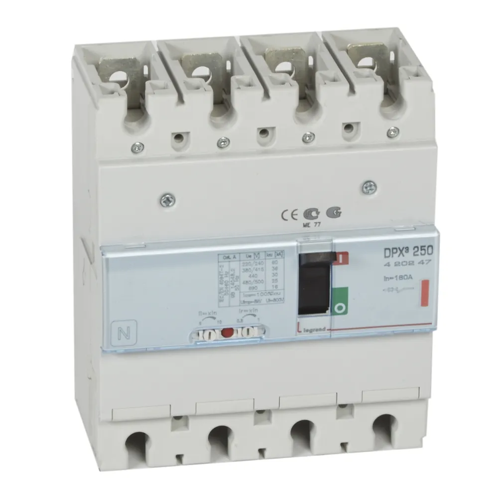DPX3 250 WYŁĄCZNIK MOCY 160A 4P 36KA 400V AC ZACISKI ŚRUBOWE