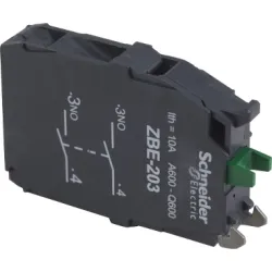 Schneider Electric Harmony XB4 PODWÓJNY BLOK STYKÓW 2NO Ø22, ZBE203