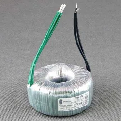 TTH 300 TRANSFORMATOR TOROIDALNY BEZPIECZEŃSTWA 1F 300VA 230V AC/ 11.5V AC IP00 DO HALOGENÓW