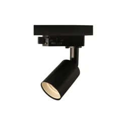 YUMA CZARNY OPRAWA SYSTEMOWA SPOT JEDNOOBWODOWA 1X E27/ 10W IP20 METAL/ TWORZYWO