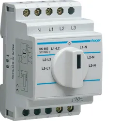 SK602 PRZEŁĄCZNIK WOLTOMIERZA 20A 3P 400V AC