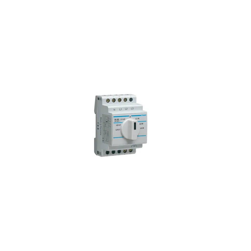 SK602 PRZEŁĄCZNIK WOLTOMIERZA 20A 3P 400V AC