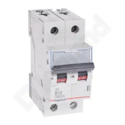 S302 TX3 WYŁĄCZNIK NADPRĄDOWY B 10A 2P 2M 6KA