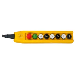 PKS-8\W09 KASETA STEROWNICZA SUWNICOWA B-1NC+START-NO+2X(1NO+1NO/2)+4X1NO