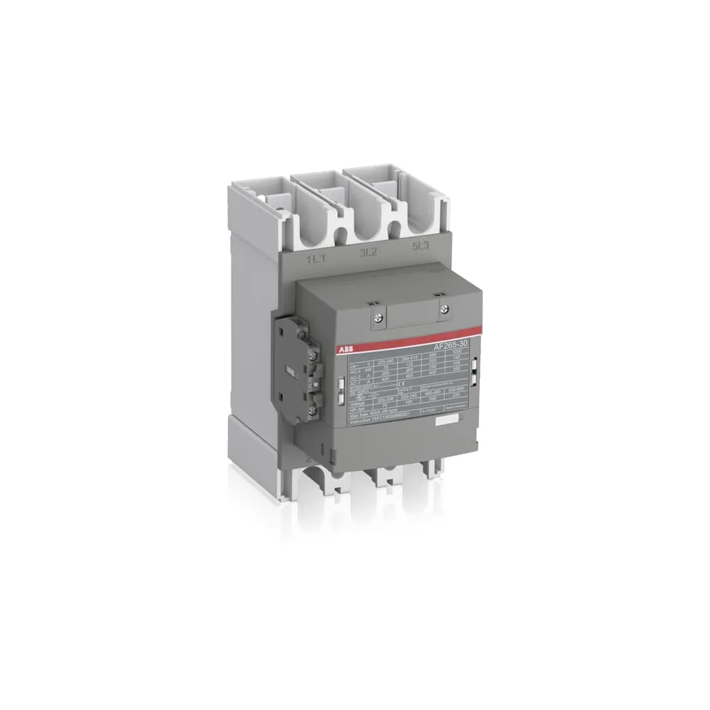 AF265-30-11-14 STYCZNIK MOCY 265A 3Z 1Z+1R 11KW 250-500V AC/DC ZACISKI ŚRUBOWE