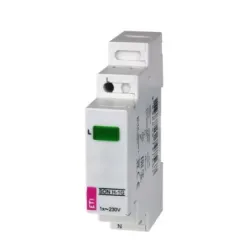 SON H-1G LAMPKA SYGNALIZACYJNA MODUŁOWA 1X LED 1M 230V AC EVE ZIELONY