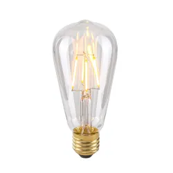 ŻARÓWKA LED RETRO CLEAR 4W E27 PRZEZROCZYSTA SZKLANA WW 2200K 400LM ST64
