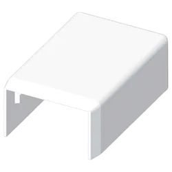 ZAK  25X15 LHD ZAKOŃCZENIE KANAŁU BIAŁY