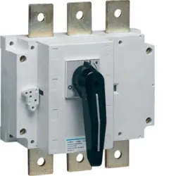HA352 160A 3P ROZŁĄCZNIK IZOLACYJNY 160A 3P 400V AC OBROTOWY CZARNY PRZYŁĄCZA ŚRUBOWE