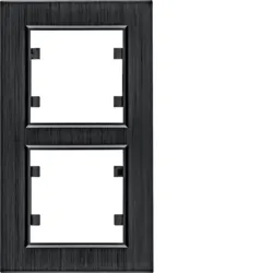 LUMINA PASSION CZARNY ALUMINIUM METAL RAMKA 2X PIONOWA