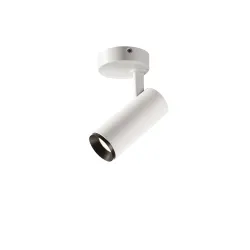 NUMINOS BIAŁY/ CZARNY OPRAWA SUFITOWA SPOT NT LED 10.42W NW 4000K 1100LM 24ST IP20 ALUMINIUM/ TWORZY