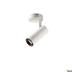 NUMINOS BIAŁY/ CZARNY OPRAWA SUFITOWA SPOT NT LED 10.42W NW 4000K 1100LM 24ST IP20 ALUMINIUM/ TWORZY