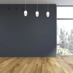 OVO CHROM OPRAWA WISZĄCA LED 15W NW 4000K 1050LM IP20 METAL/ AKRYL